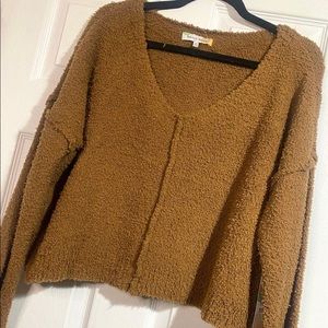 Camel boutique sweater